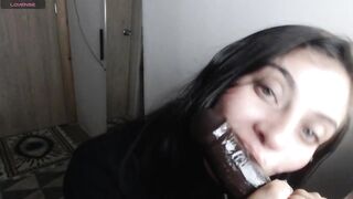 JOI sucking unfathomable monster ebony ramrod BBC