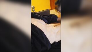 Savage oral sex on livecam
