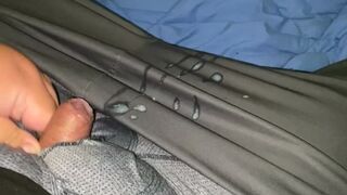 Petite penis cums a lot