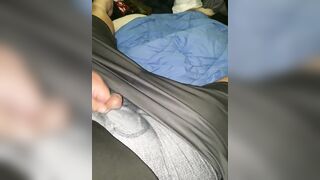 Petite penis cums a lot