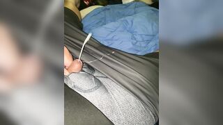 Petite penis cums a lot