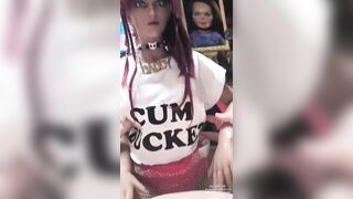 Banging one as well as the other my Pleasure model dolls til I Cum on one as well as the other Faces