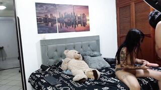 I give a fellatio to my girlfriend's sex tool and this babe gets very sexually excited