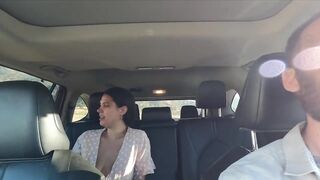 Spraying milk and drinking my Lyft drivers goo for a free ride. Part two on merely fans.