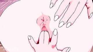 Manga Zero 2 masturbando a buceta solo