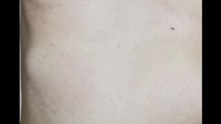 that babe let me bang her soaked large vagina and her large natural bazookas cum on vagina - homemade