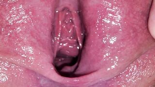 Widening My Pink Twat and Flexing it After Being Screwed HARD