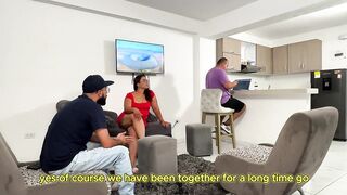 I cheat on my spouse with his most good ally during the time that that guy works and doesn't listen to us