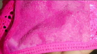 CHEATING SUCKING MOIST PINK PANTS, SUBMITTED, SIX PACK CLOSE-UP