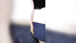 Spank my booty outside and make me cum