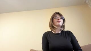 Hot brunette hair strokes her glamorous body