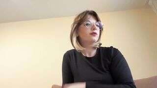 Hot brunette hair strokes her glamorous body