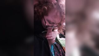 Fuckmeat sucking rod