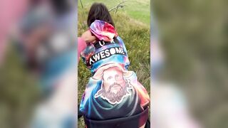 I SCREW IN DOGGY MY STEP SISTER \ THAT BABE LIKES ANAL SEX WILD IN THE FOREST