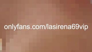 Close Up Of LaSirena's Soaked Constricted Snatch