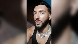 WORLD MAJORITY GRACIOUS HANDSOME CHAP WITH MASSIVE 15 INCH EBONY DONG AND BUILT BODY PLAYBOY