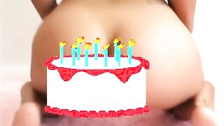 CAKE SITTING/SMEARING