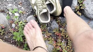 My breasty stepsister suggests me her mouth