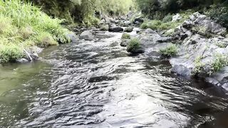 My breasty stepsister suggests me her mouth