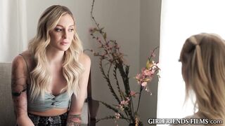 Chick Charlotte Sins Spitroasted By GF & Lover - Marilyn Johnson, Nicole Aria - GirlfriendsFilms