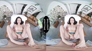 UP CLOSE VR - POV Carnal Charlotte Sins In Underware Lets U Smash Her Soaked Twat On Your 1st Date