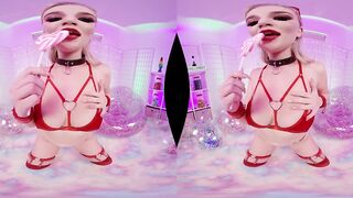 Valentine's Dick Sucking with Titsy Blake Blossom