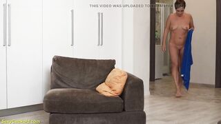 Curvy Stepmom 1st Time on Movie scene