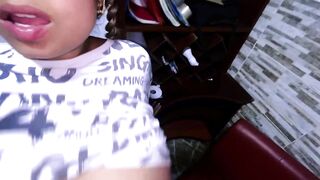 Cogida en la biblioteca por mi novio : Luu sell