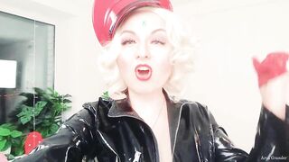 XTREMELY RUDE JOI - FemDom POV movie - indecent talk CEI goo drinking instructions countdown