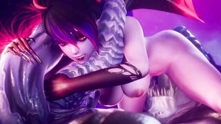 Manga Game - Subverse - Fow-chan Most excellent Sex Scene - Demon Succubus Sex - CG Manga