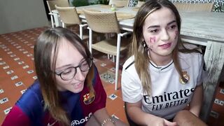 2 Spanish Supporters Of Barca And Real Get Drilled By PSG Fans After The Clasico !!!