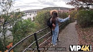 VIP4K. This babe Accepts the Marriage Proposal and Just now Cheats on her Fiance