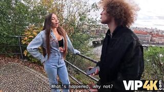 VIP4K. This babe Accepts the Marriage Proposal and Just now Cheats on her Fiance