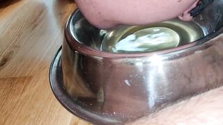 A morning treat for my doggy hunk