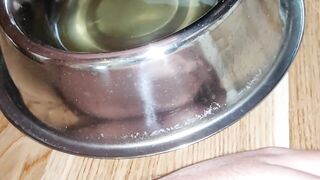 A morning treat for my doggy hunk