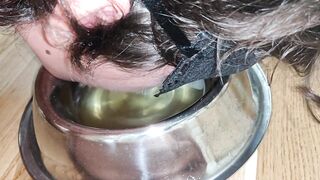 A morning treat for my doggy hunk