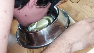 A morning treat for my doggy hunk