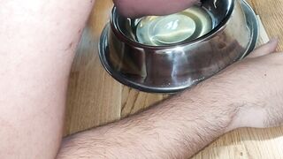 A morning treat for my doggy hunk