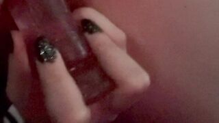 Banging my cunt roughly in advance of couch