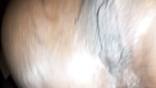 Dicking her down at the telly