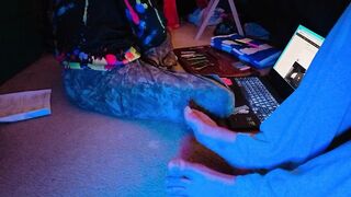 Part two of Pedicuring Dad's Feet