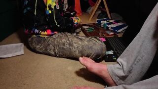 Part two of Pedicuring Dad's Feet