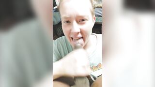 (TFOM#10) Her ex wont leave her alone about screwing so that babe sent him a little message