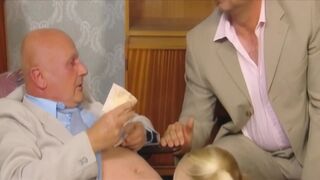 Golden-haired Chick Pounds Cunt Hard and Wild Screw Fest