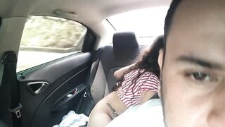 Hawt beauties make movies in my car for their boss