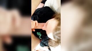 Eating A Large Strong Sausage For My Breakfast