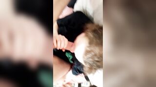 Eating A Large Strong Sausage For My Breakfast