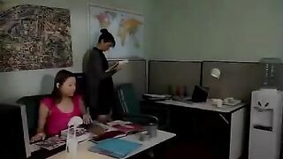 Flirting in the office, sex in the house