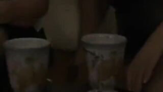 Hairdo Turns Into Bondage Fun