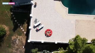 Inna Innaki and Elena Xatzi in Greek hot threesome lesbian 